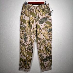 Mavi tropical print cargo pants 🌺 NWT 🌺Size 27